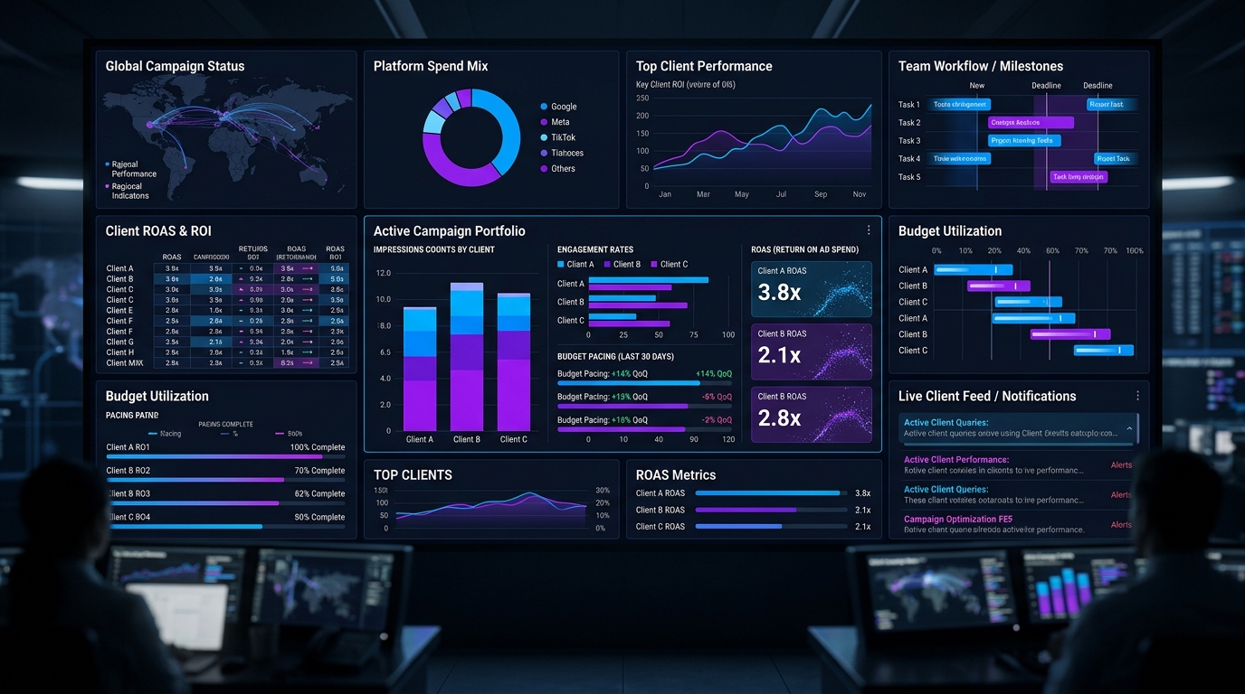 Marketing Services Campaign Operations Dashboard