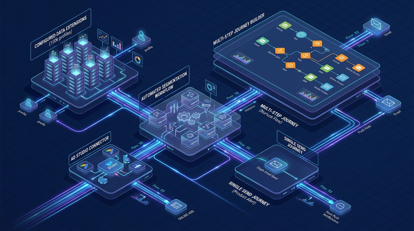 SFMC Architecture — Journeys and Audience Automation